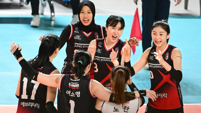 Red Spark Bantai Habis Ai Papper di Liga Voli Putri Korsel