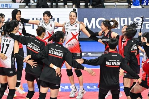 Pelatih Red Sparks Siapkan Strategi Lawan Hilstate