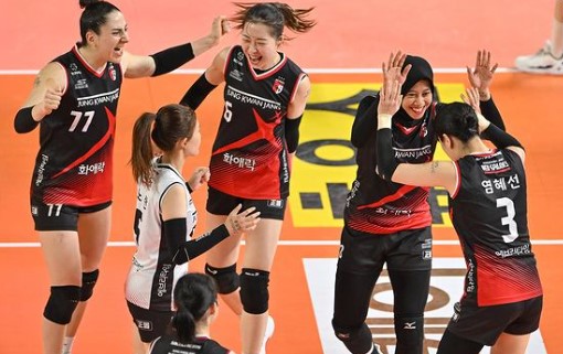Klasemen Red Sparks di Liga Voli Korea, Pepet GS Caltex