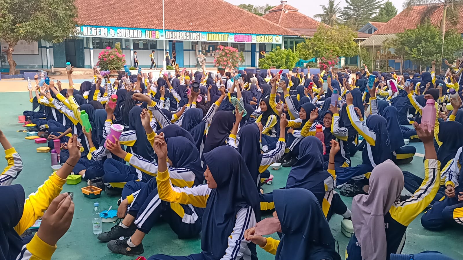 SMPN 4 Subang Luncurkan Aksi Bergizi, Pembiasaan Budaya Hidup Sehat Siswa