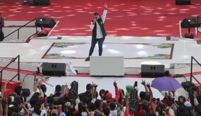 Di Kampanye Akbar Ganjar-Mahfud Ada Pendukung 02, Puan: Nggak apa-apa