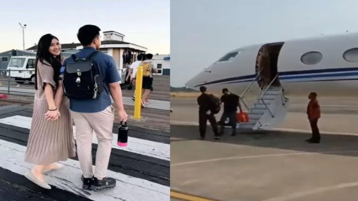 Segini Harga Sewa Jet Pribadi yang Dipakai Kaesang dan Erina ke Amerika Serikat dan Bikin Gempar se-Indonesia