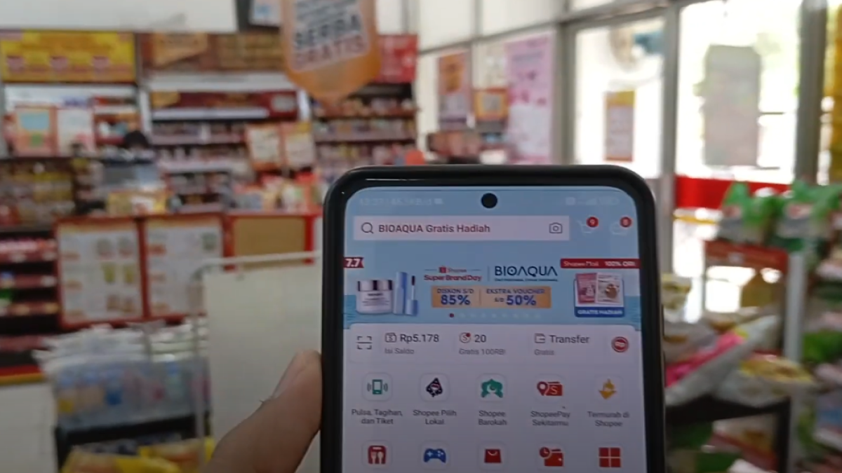 Cara Berbelanja di Alfamart Menggunakan Shopee PayLater