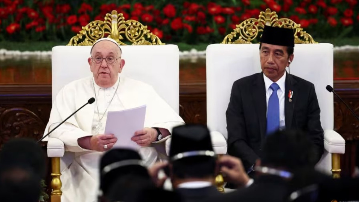 Di Hadapan Jokowi Langsung, Paus Fransiskus Beri Pesan tentang Akibat Penyalahgunaan Kekuasaan
