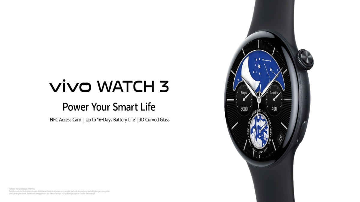 Vivo Watch 3 Diklaim Tahan 16 Hari, Ini Harga Resminya di Indonesia