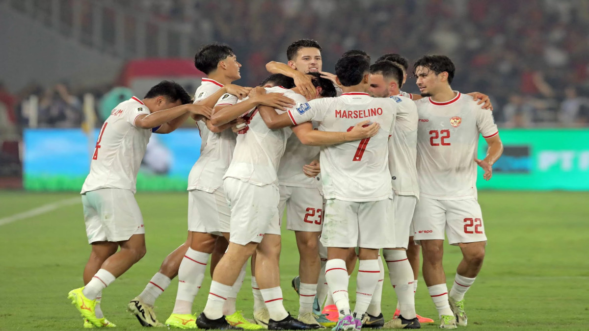 Timnas Indonesia Masuk 10 Besar Asia dengan Nilai Pasar Tertinggi