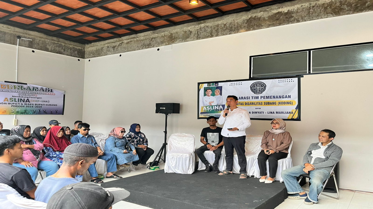 Deklarasi Tim Pemenangan Komunitas Disabilitas: Asep Rochman Dimyati Tegaskan Komitmen Inklusif