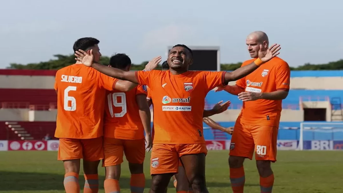 Borneo FC Bertengger di Puncak Klasemen Sementara BRI Liga 1 2024/2025