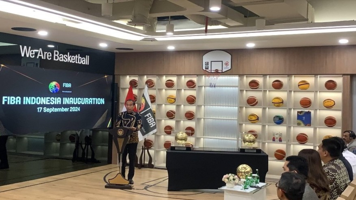 Joko Widodo Resmikan Kantor FIBA di Jakarta, Dukung Perkembangan Infrastruktur Basket