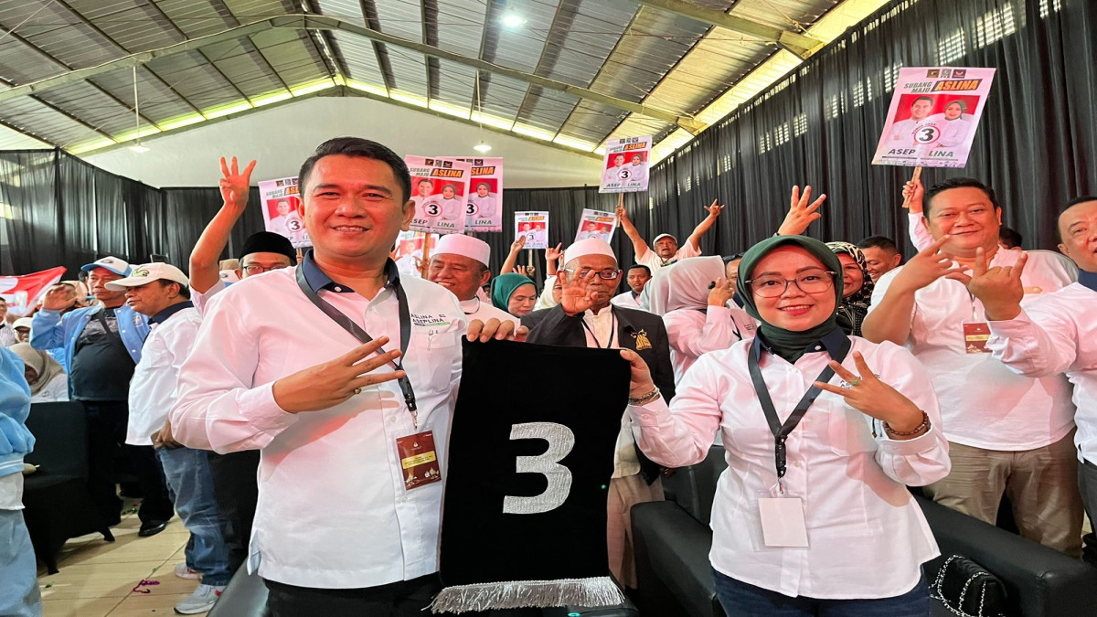 Paslon Bupati dan Wakil Bupati ARD-Lina Peroleh Nomor Urut 3, Ingin Bawakan Politik Damai dan Santai Selama Pilkada 2024