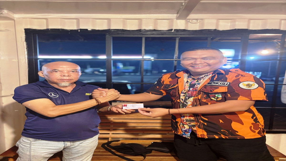 Niko Rinaldo Gabung Pemuda Pancasila, diharapkan Warnai Gerak Organisasi
