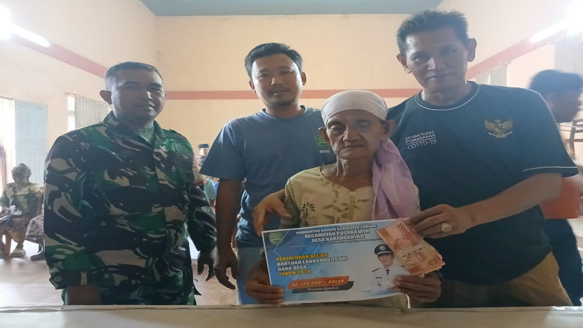 29 KPM Terima BLT Dana Desa Karanganyar