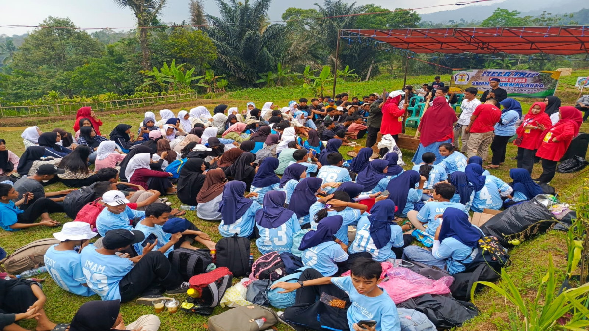 SMPN 2 Purwakarta Bentuk Karakter P5 Lewat Outing Class