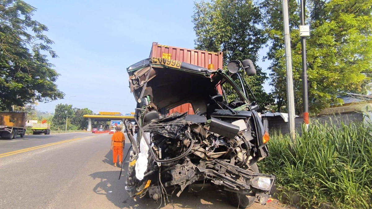 Kecelakaan Maut Kembali Terjadi di Tol Cipularang Km 91B, Sopir Truk Tewas di TKP