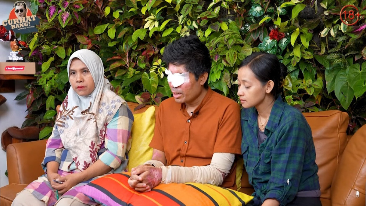 Drama Panas! Agus Salim Disiram Air Keras, Istrinya Tertuduh Tilep Donasi?