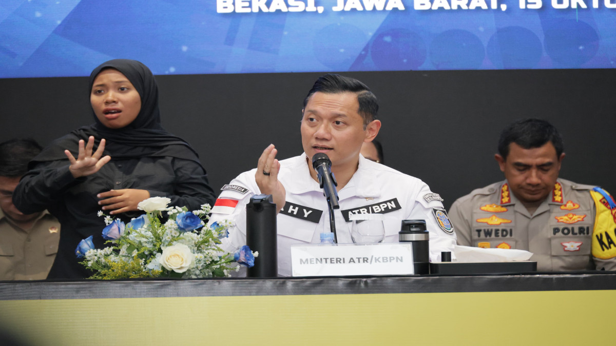 Menteri AHY Ungkap Dua Kasus Tindak Pidana Pertanahan di Kabupaten Bekasi, Selamatkan Potensi Kerugian hingga Rp183 Miliar