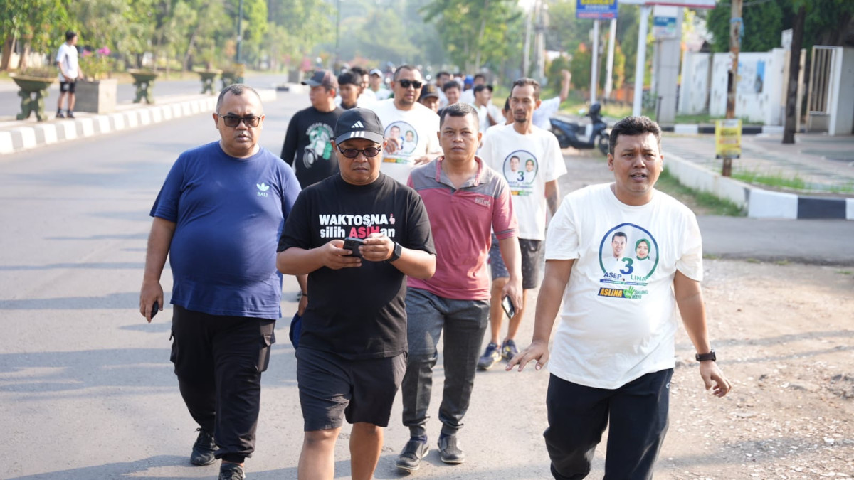 DPC PPP Subang Gelar Jalan Sapa Warga, Sosialisasikan Calon Aslina dan Asih