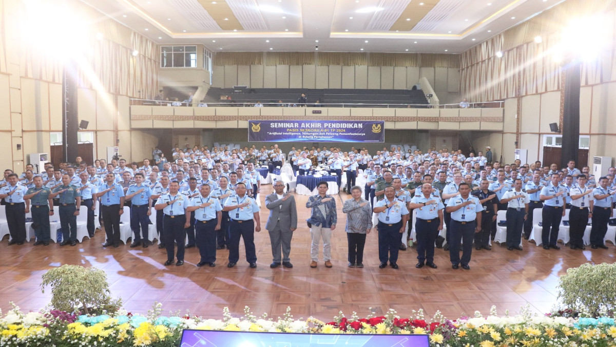Seskoau Gelar Seminar Akhir Pendidikan, Fokus pada Pemanfaatan Artificial Intelligence untuk Pertahanan