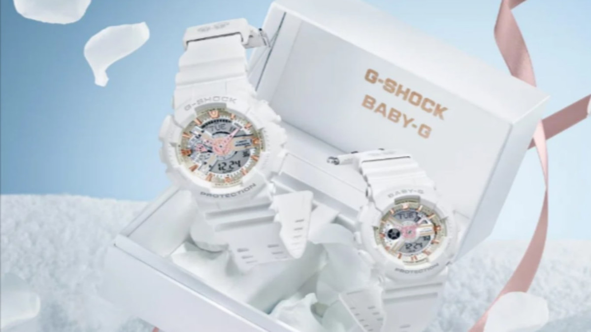 Casio Hadirkan G-SHOCK x BABY-G Edisi Terbatas dengan Motif Mawar Romantis untuk Pasangan