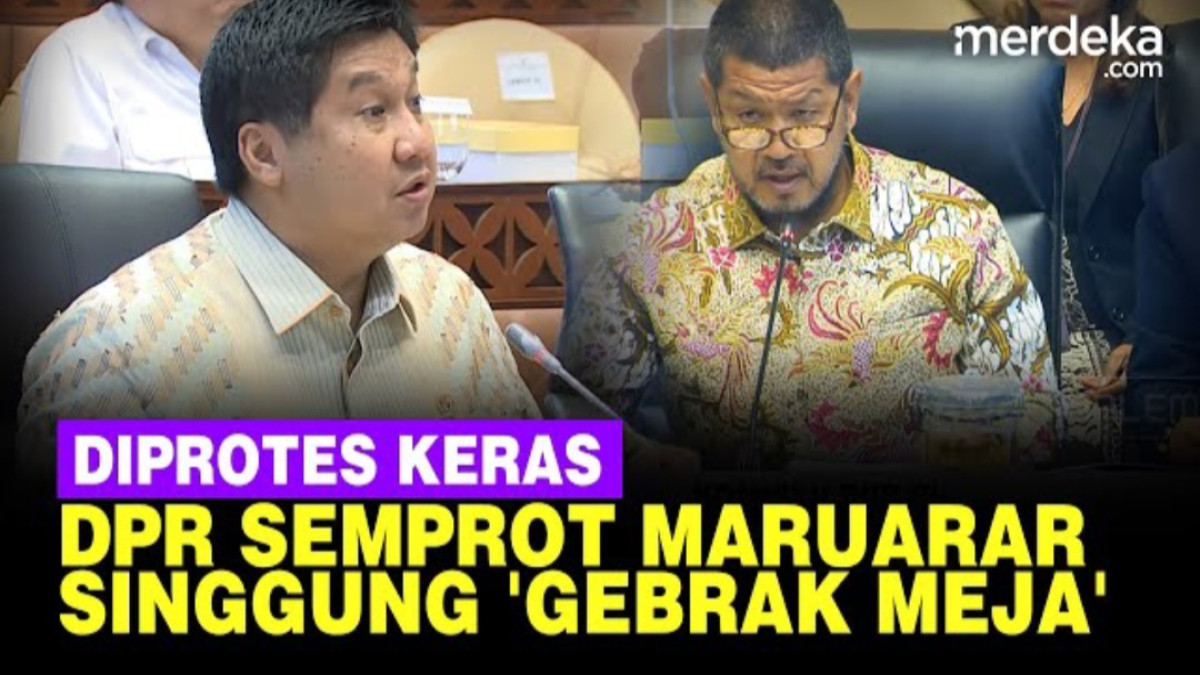 DPR Semprot Menteri Maruarar, Aksi Gebrak Meja di Rapat Kementerian Viral