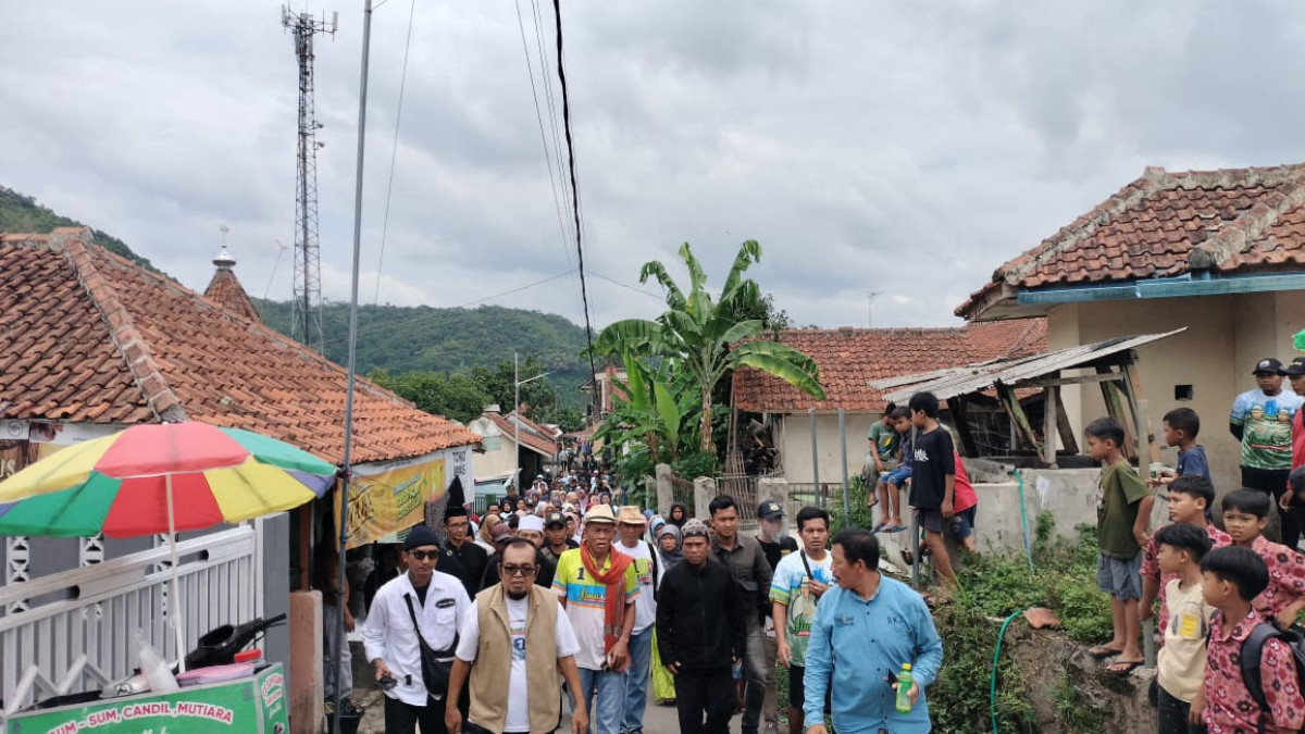 Calon Bupati Subang nomor urut 1, Kang Jimat Janji Sejahterakan Petani Subang
