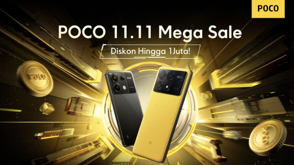 POCO Kasih Harga Istimewa untuk Hape-Hape Unggulan di Promo 11.11, Hemat Hingga Satu Juta Rupiah, Jangan Ketinggalan!