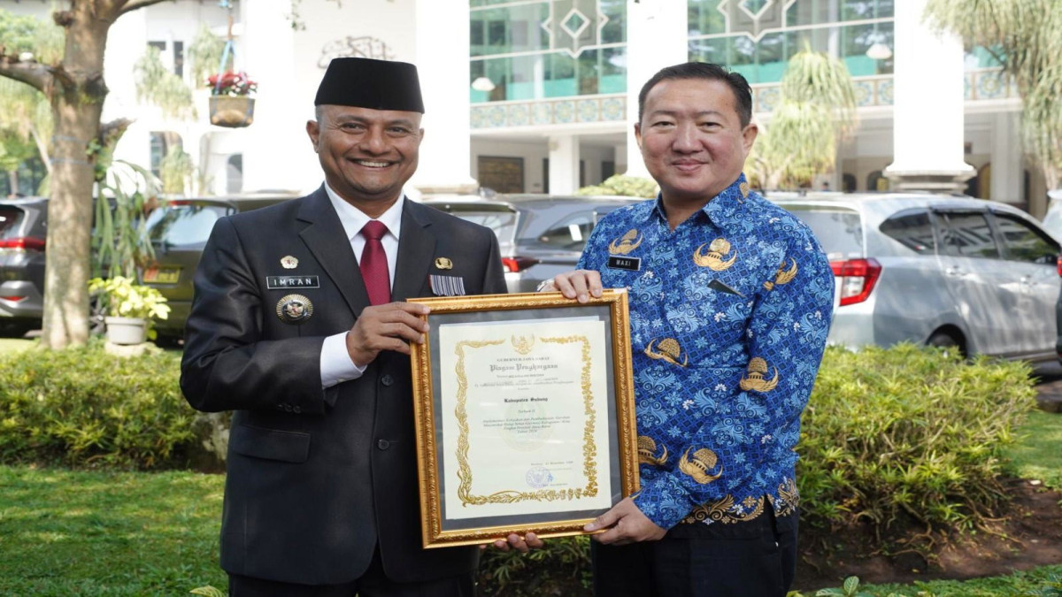 Kabupaten Subang Terima Penghargaan Implementasi Germas