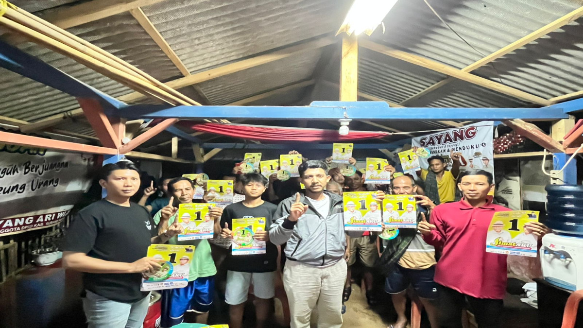 Ketua Fraksi Gerindra Konsolidasi Bersama Relawan Sayang untuk Pemenangan Jimat-Aku