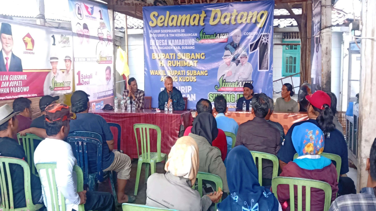 Bos Urip Ajak Masyarakat Dukung Jimat-AKU, Miliki Komitmen Tinggi bagi Masyarakat