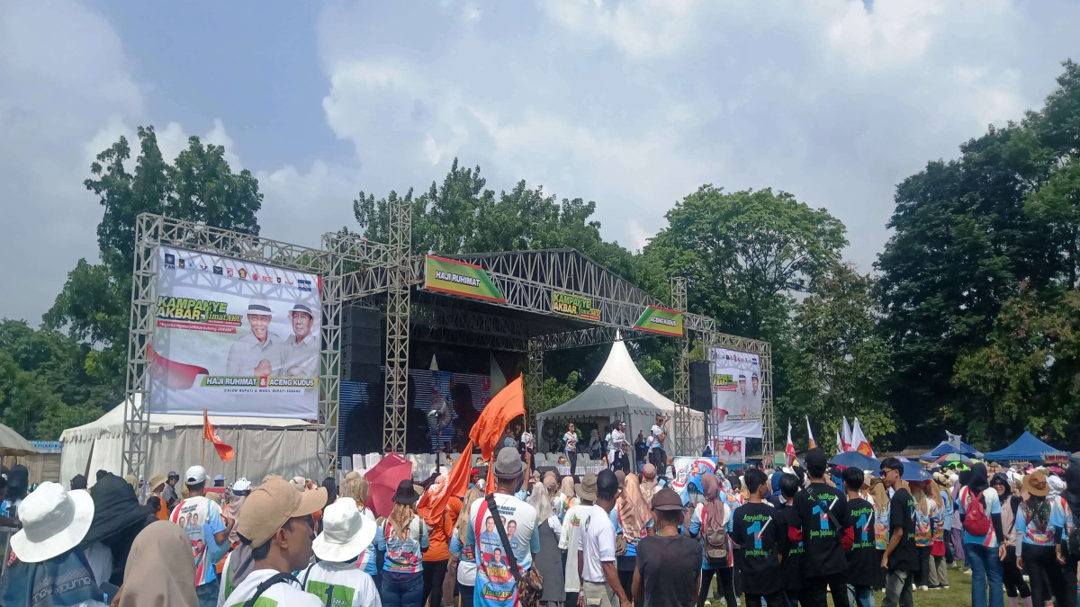 Ribuan Warga Sambut Antusias Kampanye Akbar Jimat-Aku