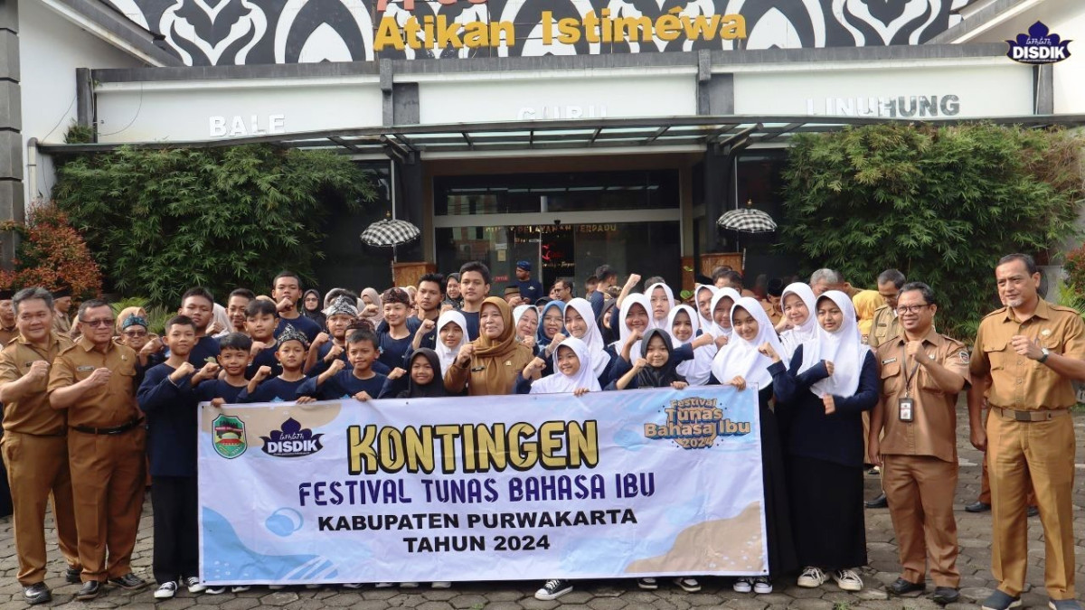 Lepas Kontingen FTBI Jabar 2024, Sekdisdik: Purwakarta Kerap Lahirkan Juara