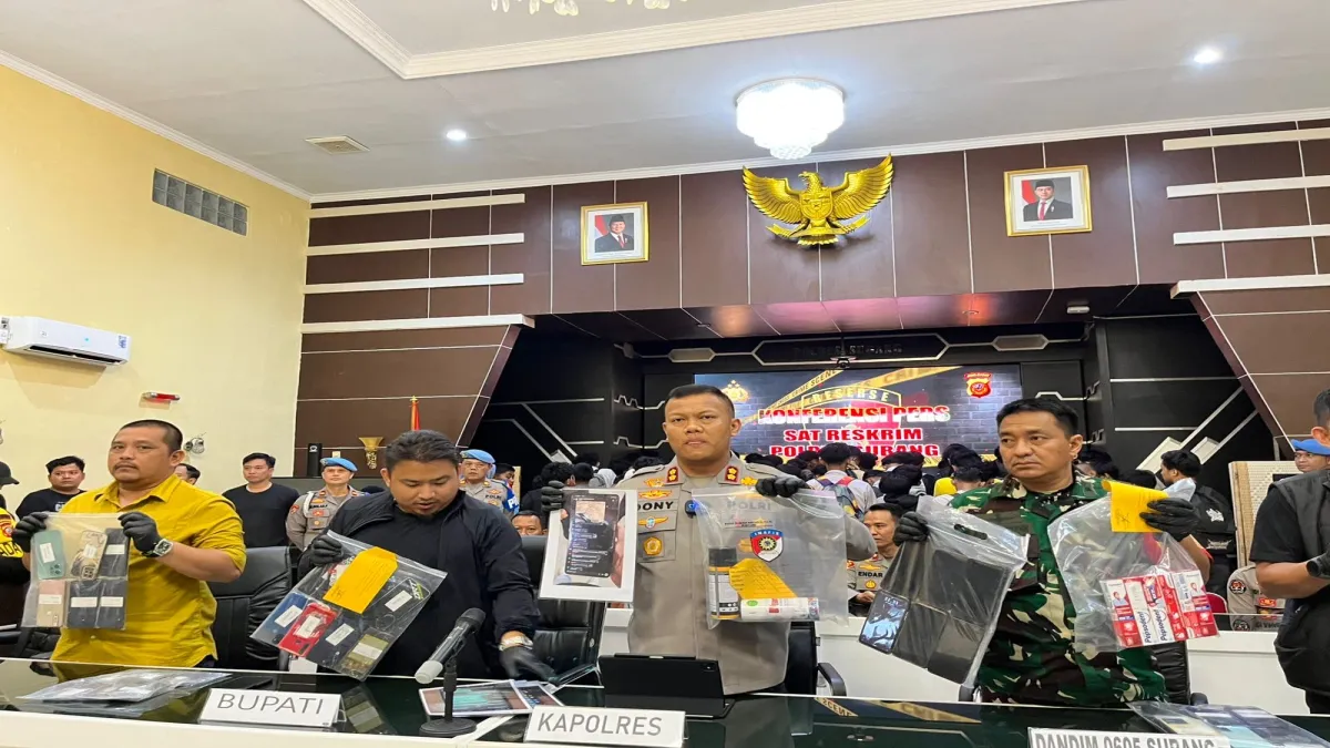129 Orang Diduga Provokator dalam Aksi Demo di Subang Diamankan Polisi