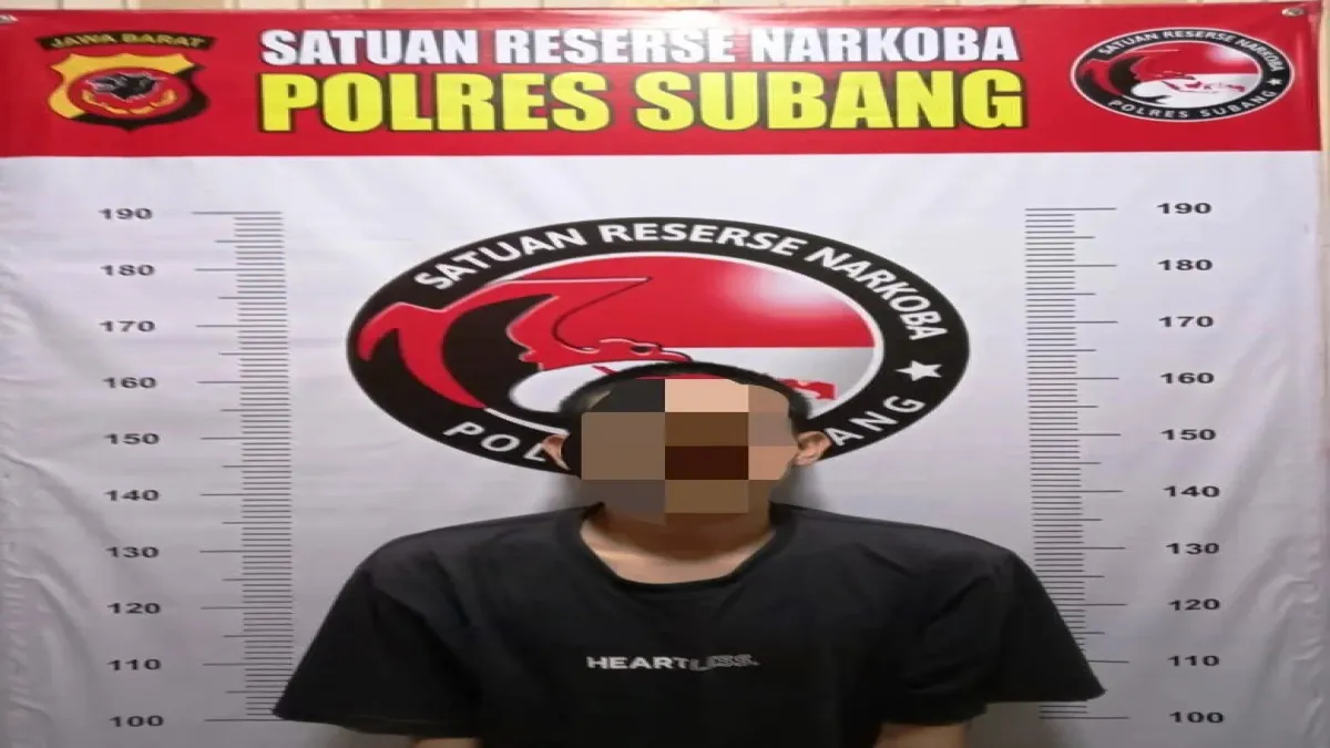 Dua Pemuda Dibekuk Satres Narkoba Subang, Polisi Sita 37,98 Gram Paket Sabu