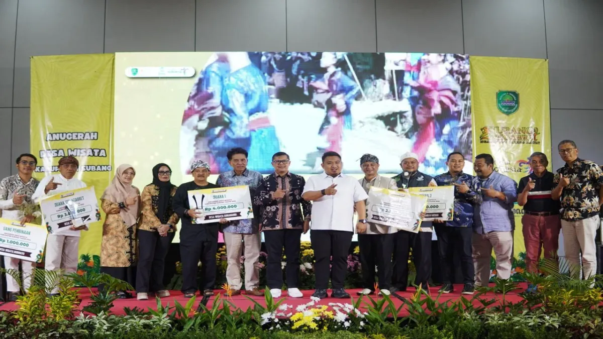 Bupati Subang Reynaldy Putra Andita Apresiasi Delapan Desa Wisata