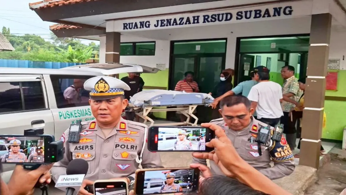 Polres Subang Resmi Tetapkan Sopir Truk Maut Jadi Tersangka