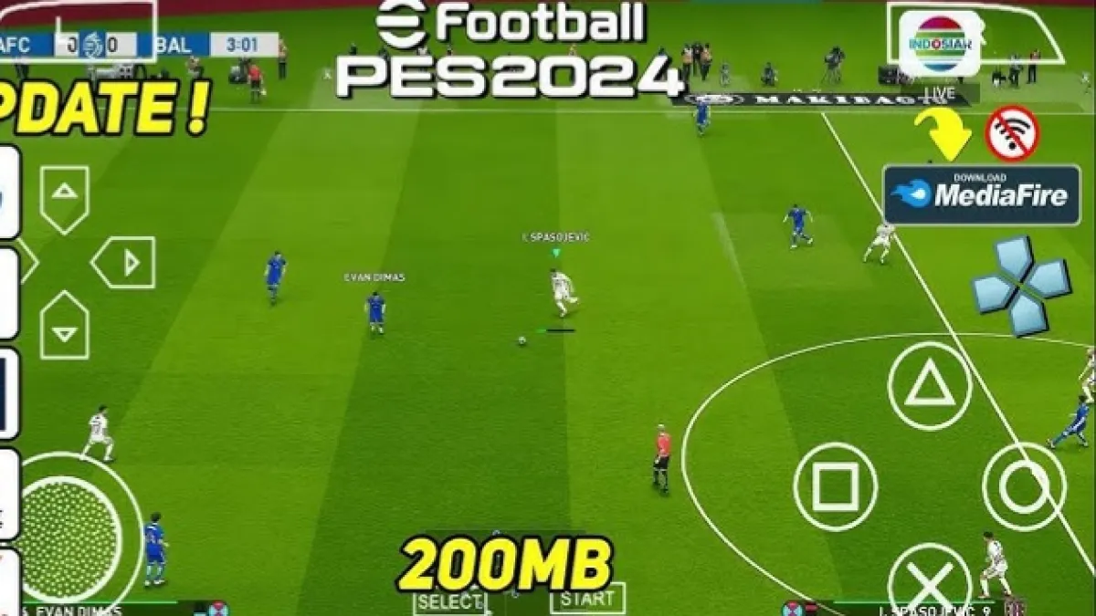 Trik Bermain Game PPSSPP eFootball Agar Selalu Menang