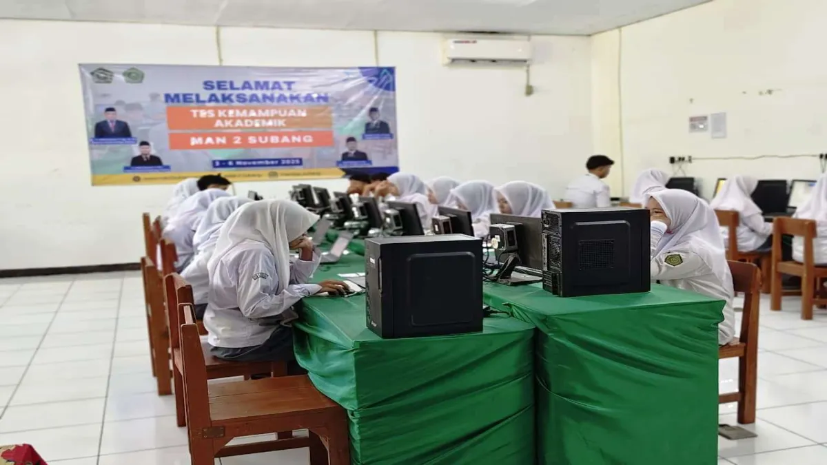 MAN 2 Subang Gelar Tes Kemampuan Akademik, Hasil TKA Jadi Syarat Masuk PTKIN