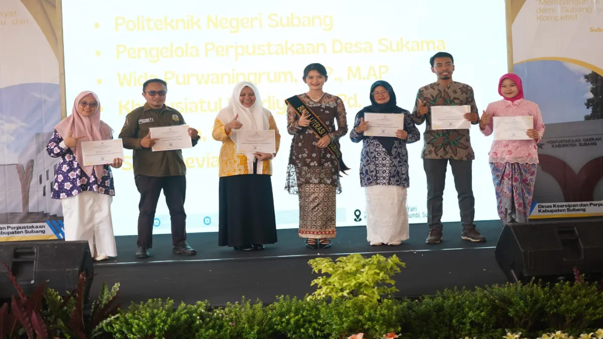 Festival Literasi Kabupaten Subang 2025, Apresiasi untuk Pegiat dan Dorong Budaya Membaca