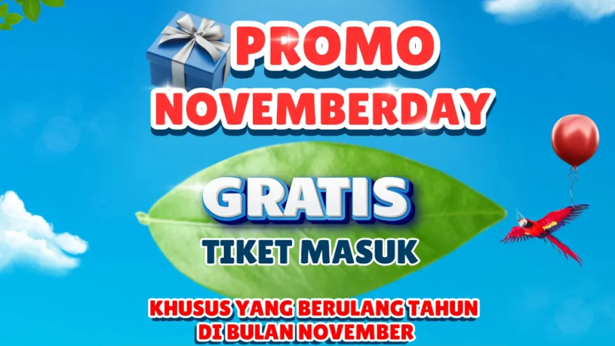 Promo Florawisata D'Castello Subang November 2025: Free Tiket Masuk dengan Nama Novi dan Nova
