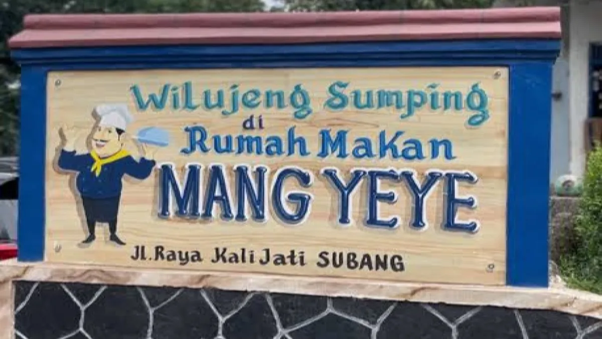 Rumah Makan Sunda di Subang yang Legendaris RM. Mang Yeye dengan Hamparan Sawah