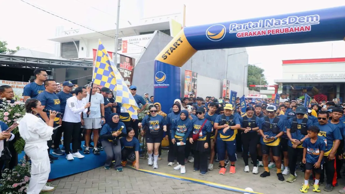 Peringatan HUT ke-14 NasDem di Purwakarta Meriah, Yadi Rusmayadi Sukses Gerakan Ribuan Warga dan Kader
