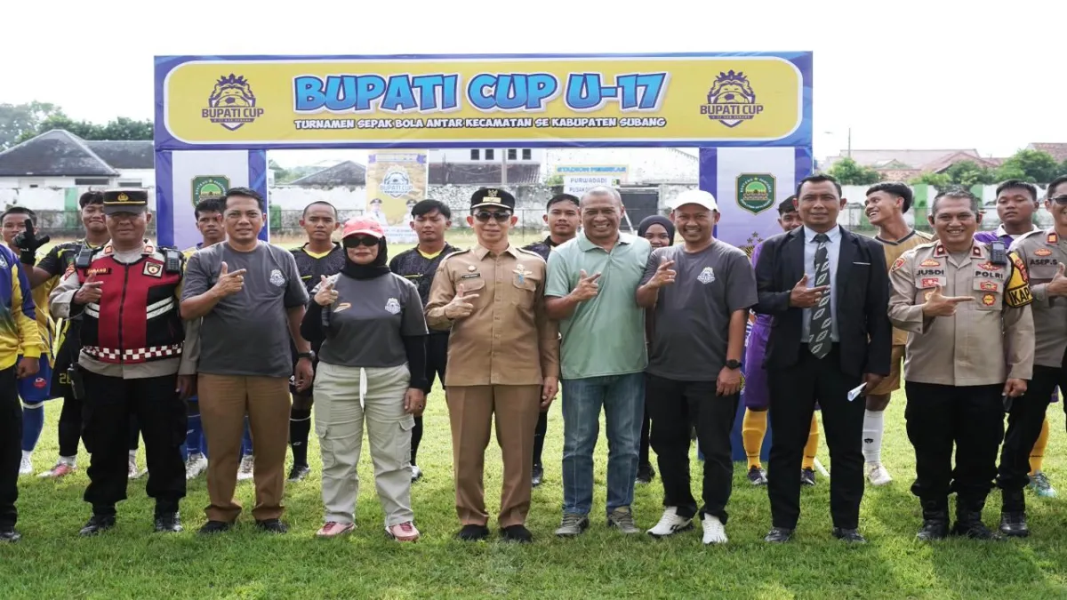 Bupati Cup Antar Kecamatan di Kabupaten Subang U17 2025 Resmi Digelar