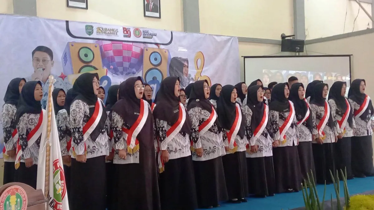 Semarak HGN, PGRI Subang Gelar Berbagai Acara Menarik