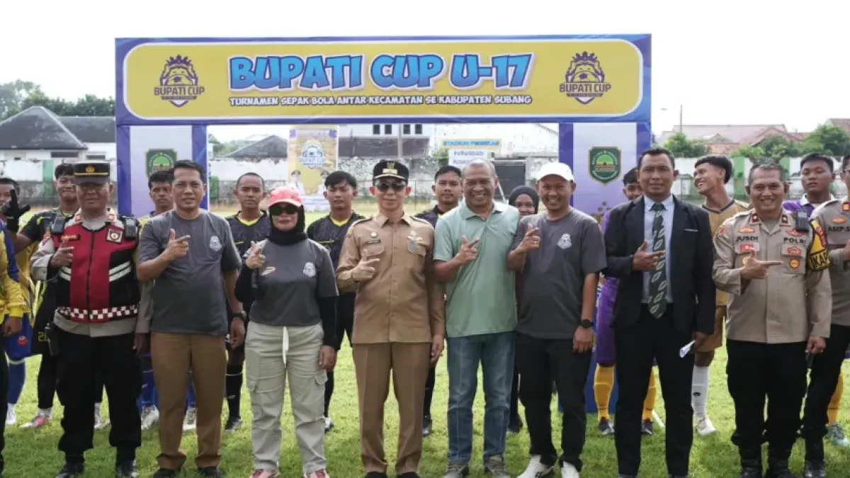 Bupati Cup Subang U-17 2025 Resmi Dibuka: Jadi Ajang Pencarian Bibit Muda