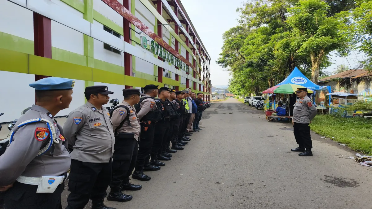 Terjunkan Personel, Polres Subang Dukung Pembinaan Sepak Bola Usia Muda