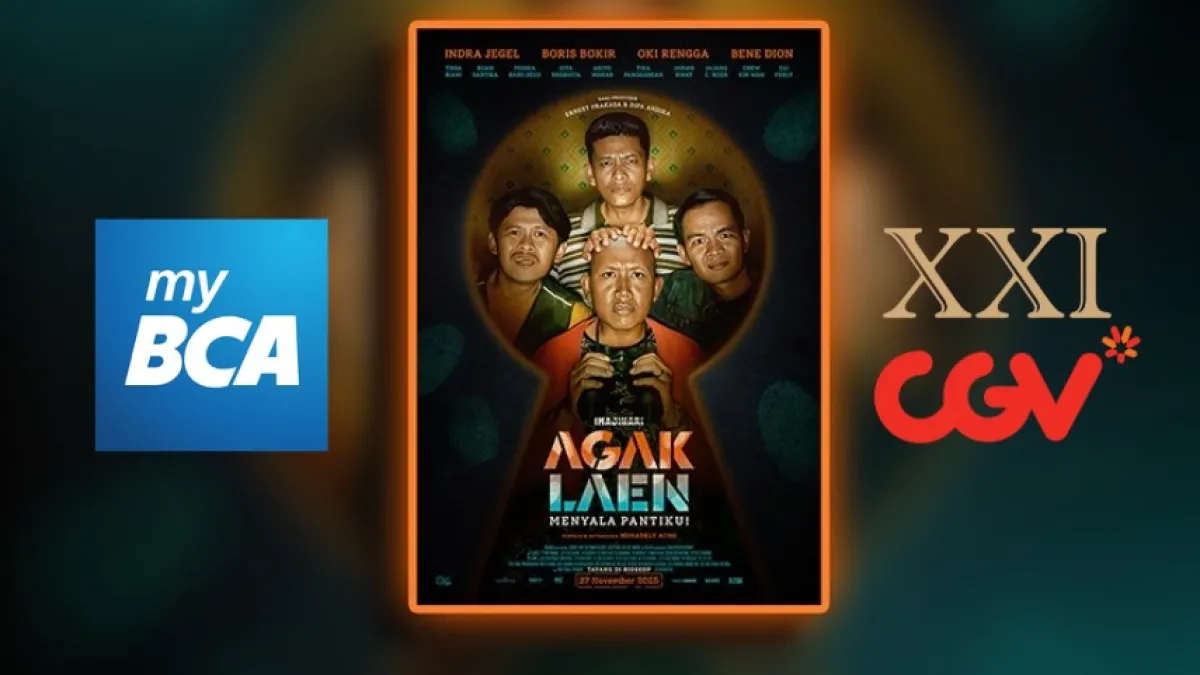 Promo Nonton Film Agak Laen: Menyala Pantiku!, Bisa Dapat Cashback 50%!