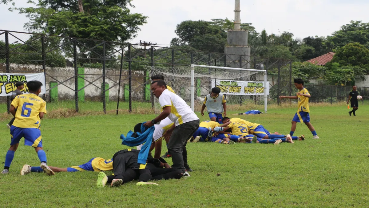 Empat Tim Sepak Bola Kecamatan di Subang Lolos Semifinal Bupati Cup U17 2025