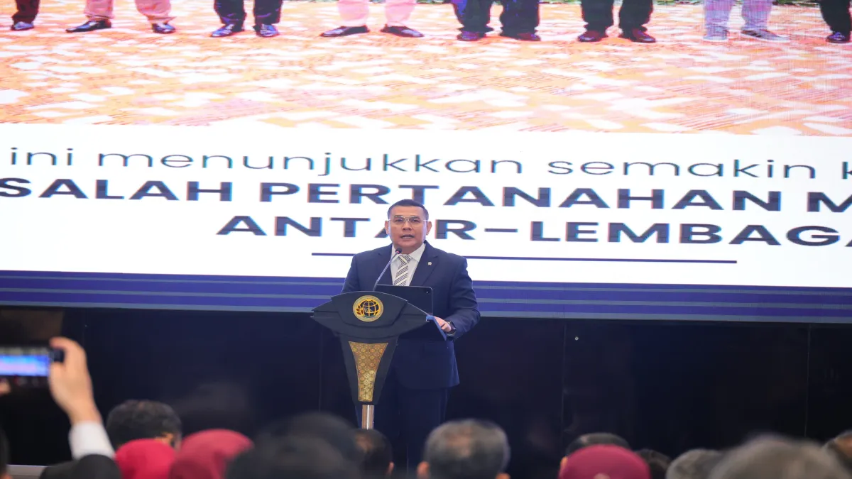 Wamen Ossy Tutup Rakor Pencegahan dan Penyelesaian Tindak Pidana Pertanahan, Apresiasi Kesungguhan Satgas Berantas Mafia Tanah
