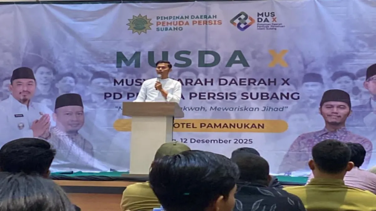 Musda Ke-10 Pemuda Persis Subang, Teguh Deni Aljabar: Kaderisasi Menjadi Jantung Organisasi