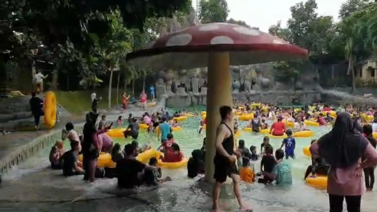 Libur Natal, Kunjungan Waterboom Ciereng Naik Hingga 80 Persen